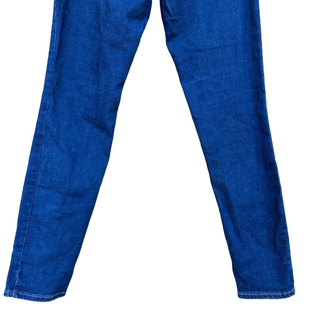 Indigo Dark Blue Maternity Skinny Stretch Size LM - Picture 12 of 15